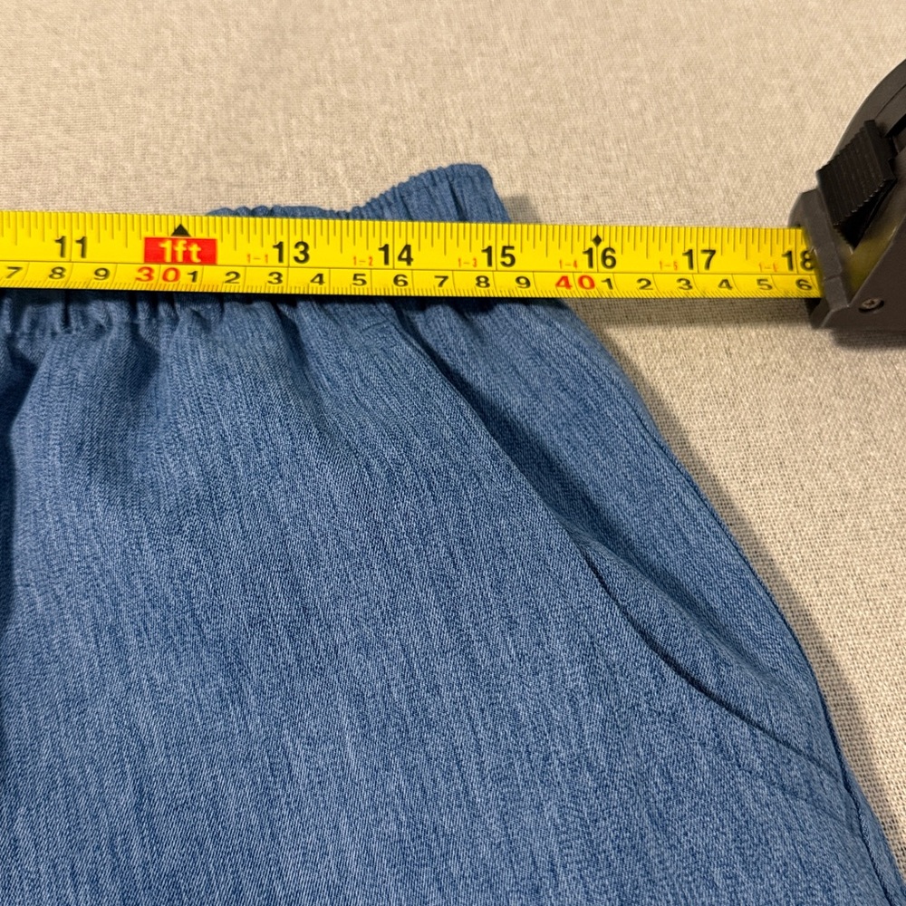 Alia SZ14 Pull-On Blue Casual Pants - Picture 8 of 14